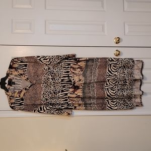 Animal Print Dress